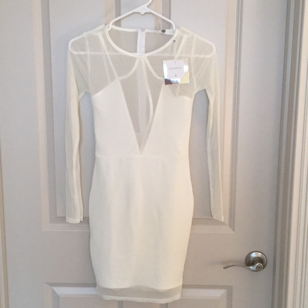 Missguided Long Sleeve Dress